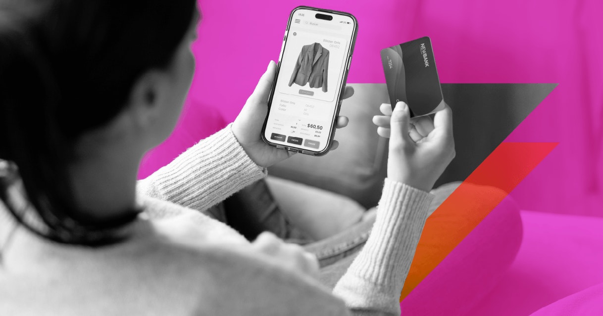 person shopping from their mobile device - featured image for identity resolution in marketing article