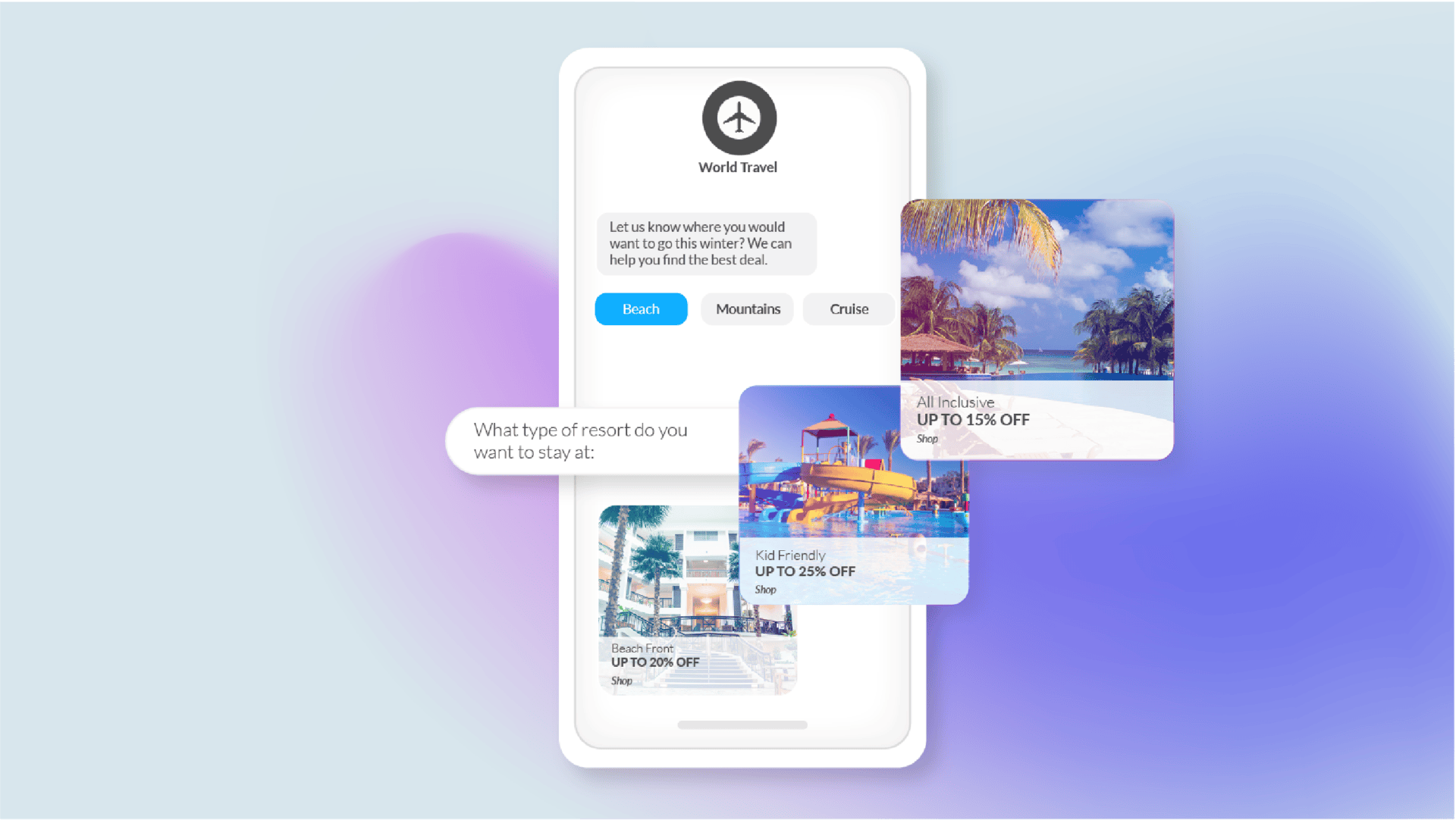 Screenshot of Zeta's Intelligent Mobile solutions